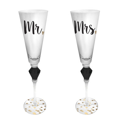 8oz. Flute Set