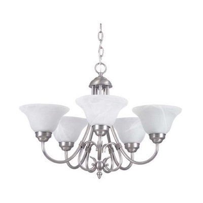 Luminaire suspendu bol 5 lumières Atifete