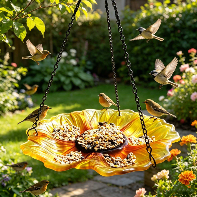 Sunflower Bird Feeder