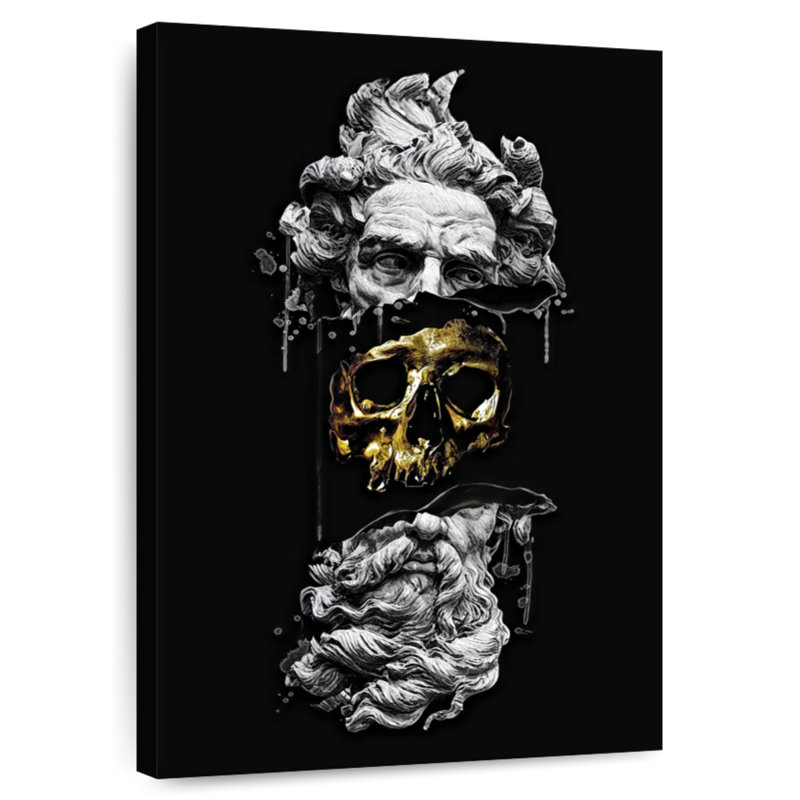 Leisha Hidden Skull, 12" H x 8" W