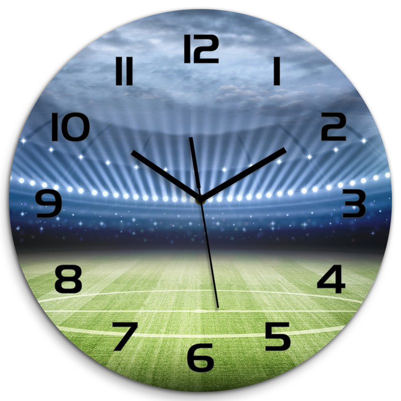 Jerrilee Glass Wall Clock