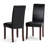 Acadian / Eastwood 9-Piece Dining Set with Solid Hardwood Square Table and 8 High-Back Upholstered Chairs-1218071262