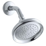 Fairfax® 2.5 GPM Single-Function Wall-Mount Shower Head with Katalyst Air-Induction Spray