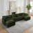 Chenille verte