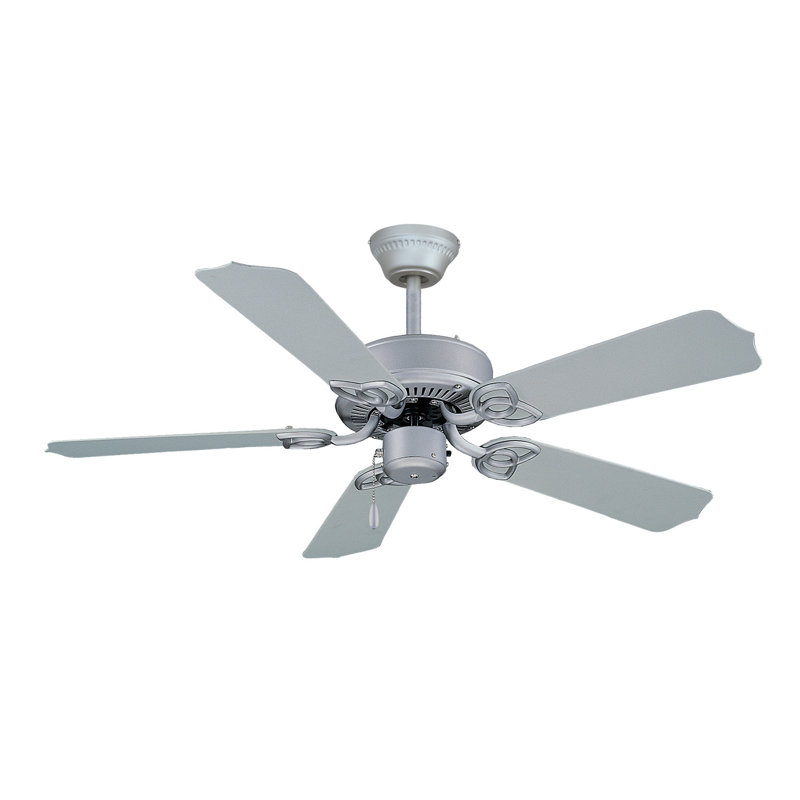 Sunset II 42" 5-Blade Outdoor/Indoor Ceiling Fan, Gray
