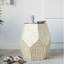 Tabouret Hexagonal Capes Capiz