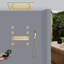 Système de douche thermostatique encastré à DEL Dijon