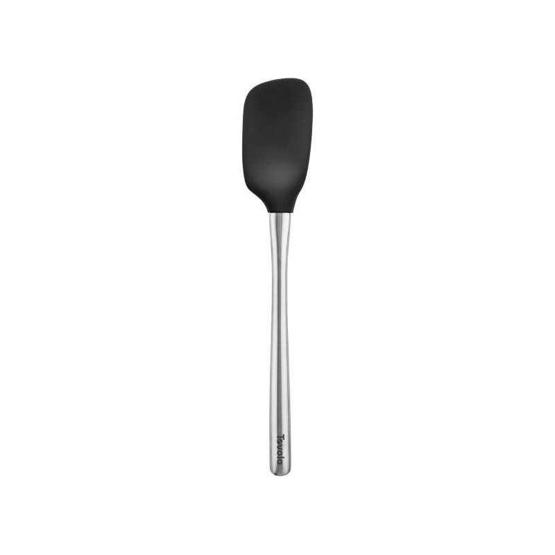 Flex-Core Spoonula Stainless Steel Handle - Black, Black