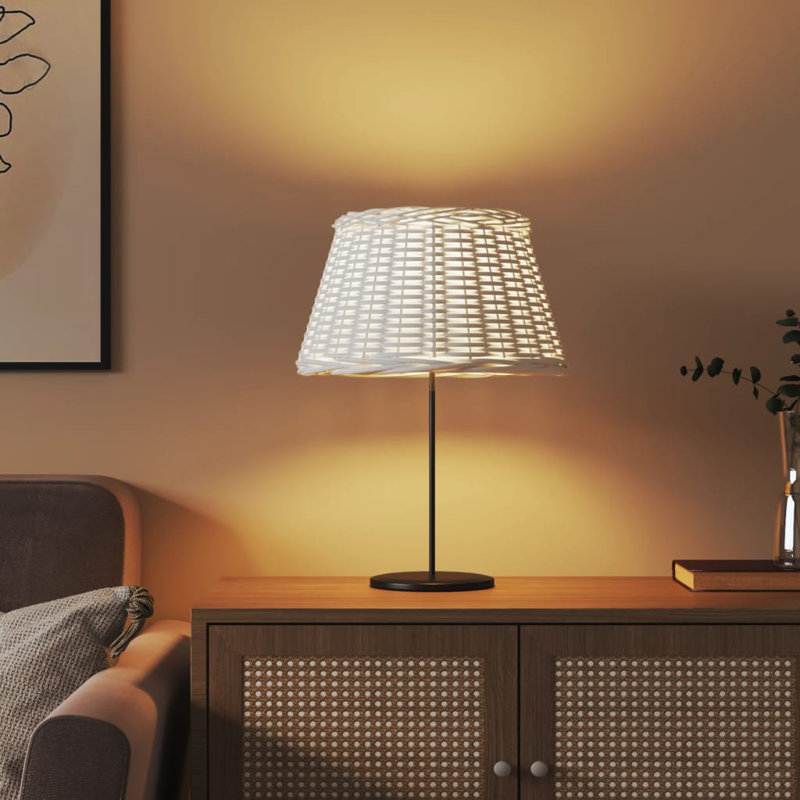 Lamp Shade, White, 30cm H x 50cm W x 50cm D