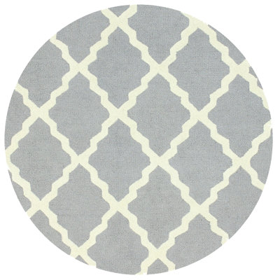 Cheever Geometric Wool Hand Woven Area Rug