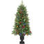 1.61' H Lighted Artificial Christmas Tree
