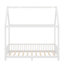House Bed With Guardrail And LED