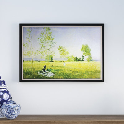 « summer », reproduction de peinture à l’huile sur toile tendue