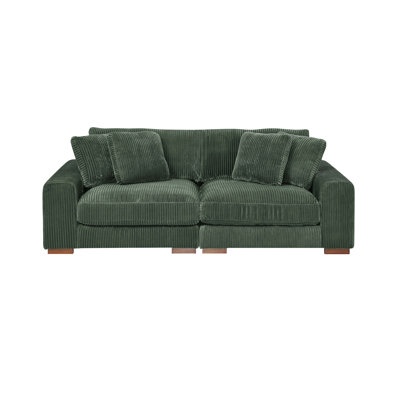 Kijuana Square Arm Sofa with Reversible Cushions