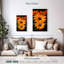 Fleurs de jardin orange Harnek-108528029