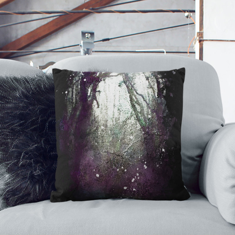 Square Throw Cushion, 40cm H x 40cm W x 15cm D
