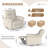 Fabric zero clearance recliner  Power Recliner - USB Port, Small Space, Living Room/Bedroom/RV-862904115