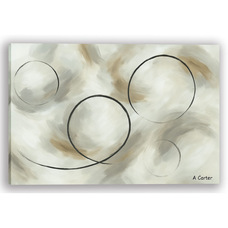 «Momentum» par A. Carter - Art mural sur toile tendue