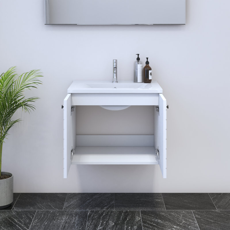 Karaya 23.6'' Single Bathroom Vanity with Top