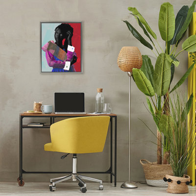 New York Fashion Style Floating Frame, design by NUMA Art