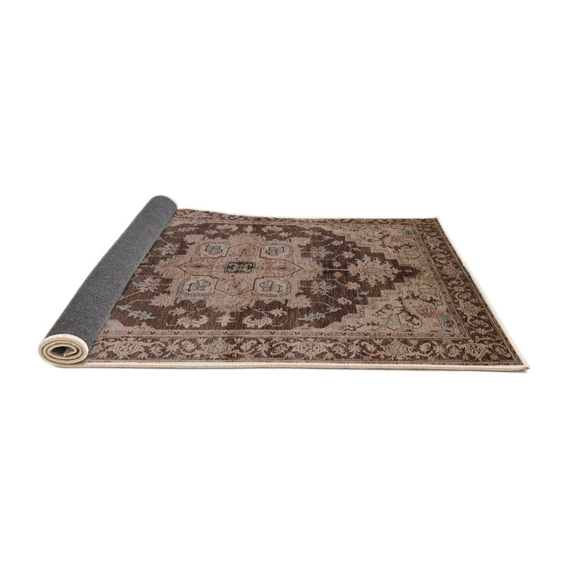 Tapis oriental beige / brun Pavonea, Rond 3 pi