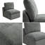 Fauteuil d'appoint en chenille à compression 33 po Moorebank-131239444