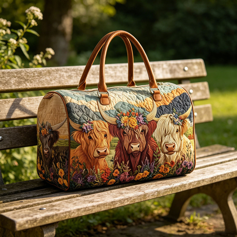 Sac à dos à dos de vache, A