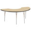Table d'activité demi-lune 36 "x 72" avec pieds réglables-99075988-99075989