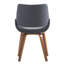 Chaise d'appoint rembourrée Canady-703140740