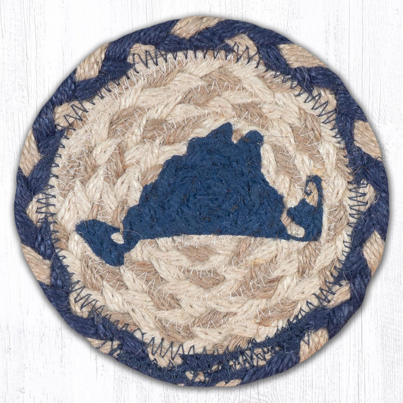 Tapis de boisson imprimé sous terre Earth’ugs Martha’s Vineyard Coastal Living