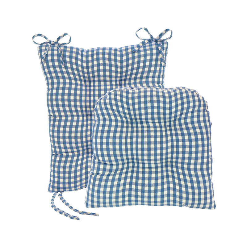 Non-Slip Rocking Chair Cushion Set, Wedgewood