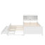 Lit plateforme simple avec tête de lit, USB, lit gigogne et tiroirs-1551593922