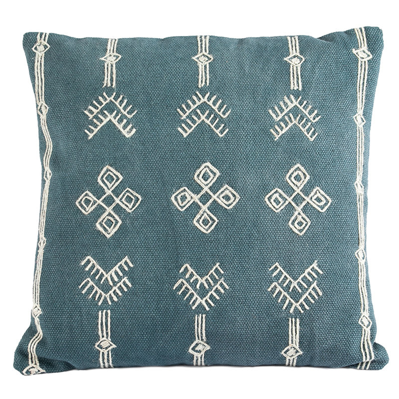 Housse et insert de coussin en coton Arya