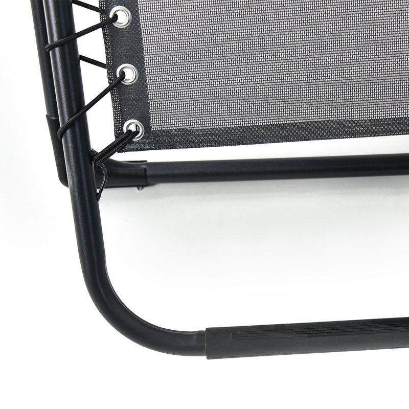 Folding Beach Chair, Grey