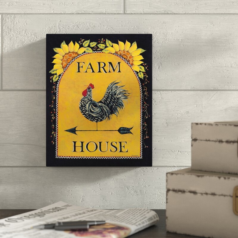 Rustic Farmhouse wall art - Sunny Farmhouse Graphic Art