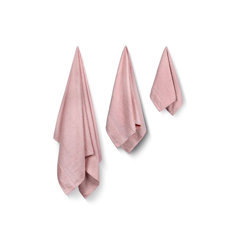 Ensemble de serviettes (3 pièces), Rouge