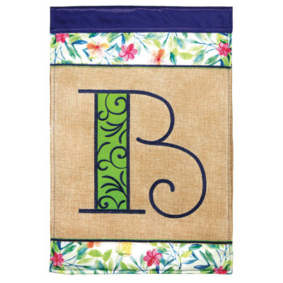 Drapeau de jardin en polyester 2 pi 1 pi 6 po x 1 pi Bitner