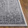 Calidia Power Loom Dark Gray/Cream Rug