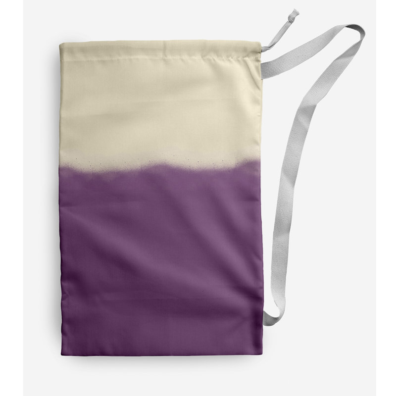 Fabric Laundry Bag with Handles, Medium (36" H x 28" W), Purple