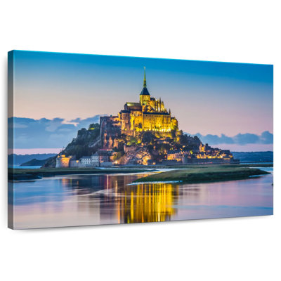 Adella Mont Saint Michel Nightfall