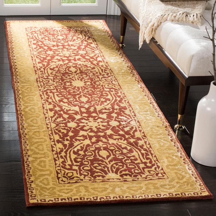 Braxtan Silk Road Hand Tufted New Zealand Wool Oriental Rug
