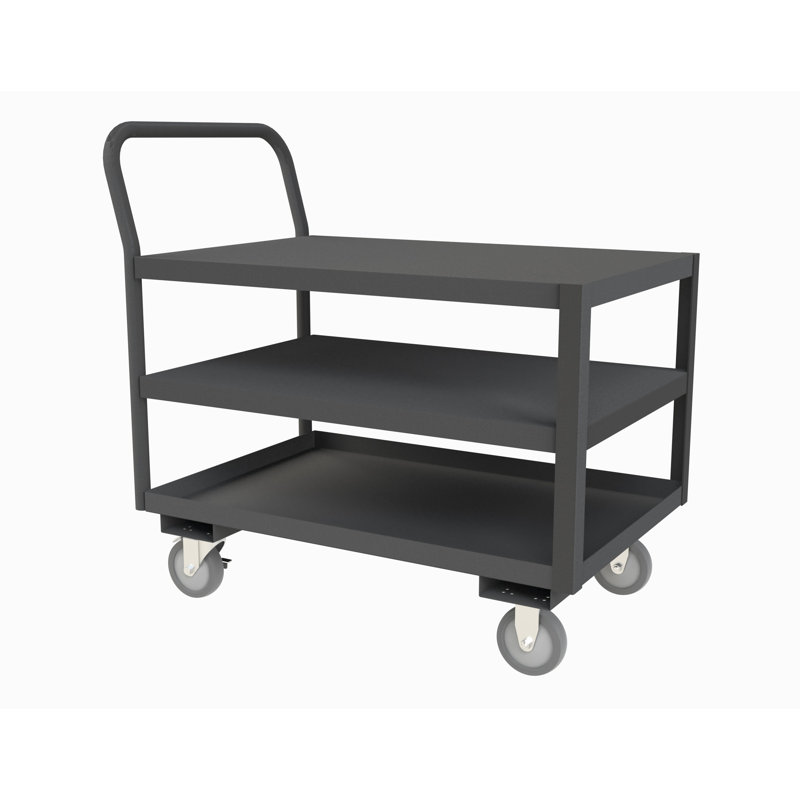 Chariot utilitaire de service, H 37,38 po x l 37,18 po x P 24 po
