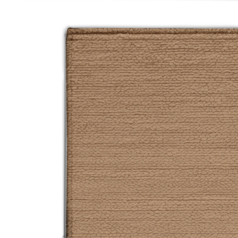 Tapis brun uni d'intérieur et d'extérieur, Rectangle 4pi x 6 pi