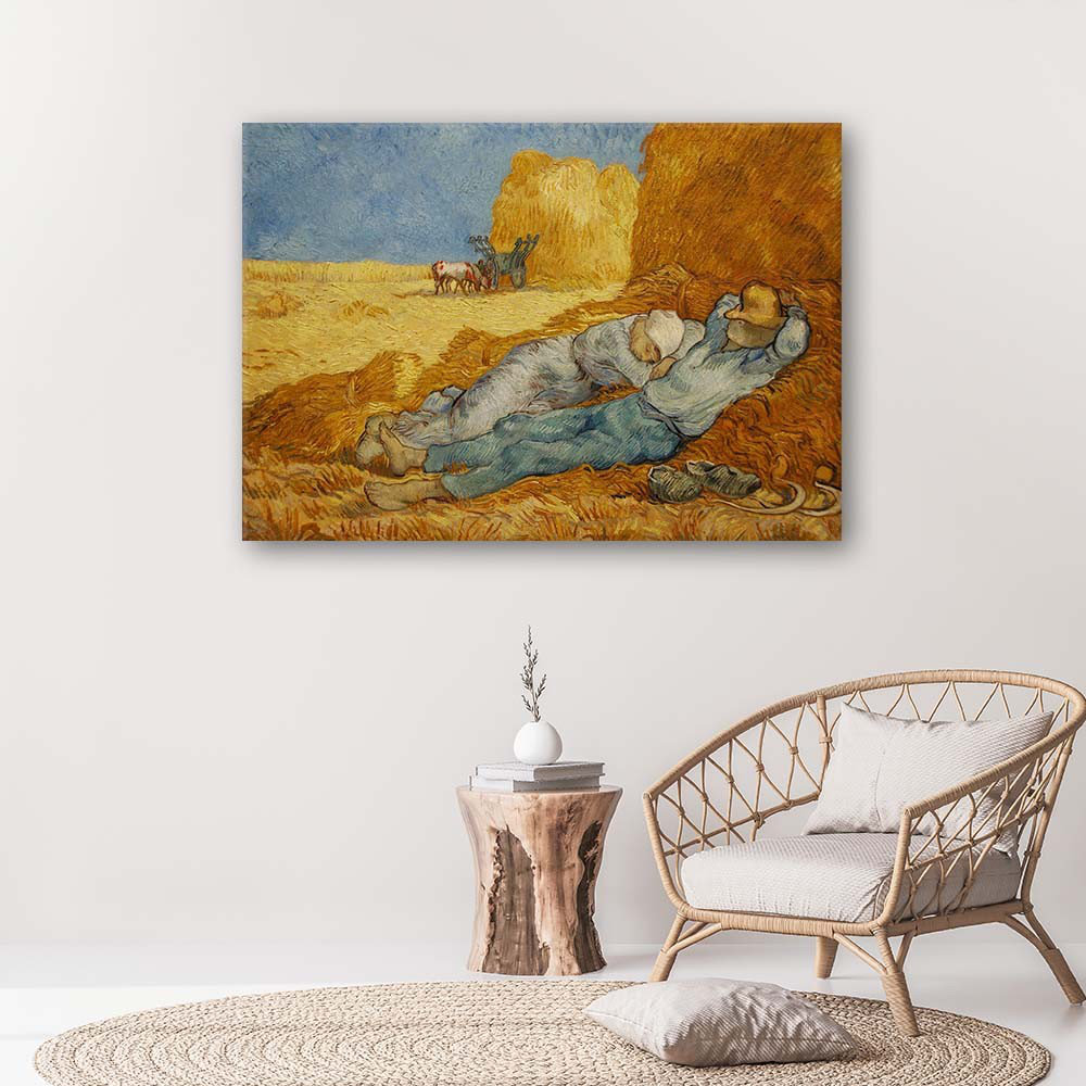 Leinwandbild Siesta V. Van Gogh