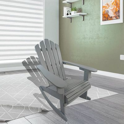 Outdoor or Indoor Wood Children Adirondack Chair