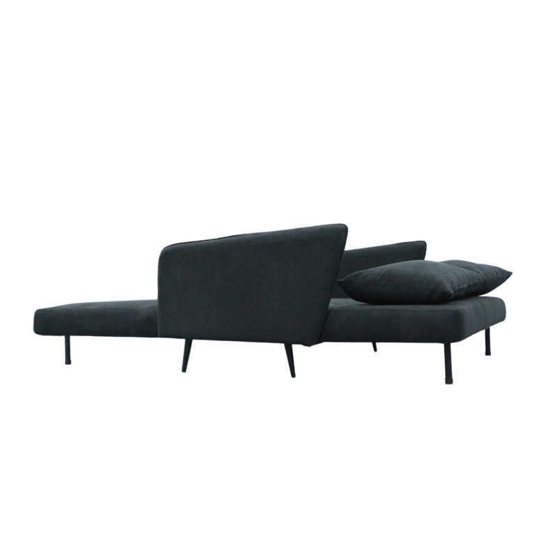 Causeuse convertible en tissu l 61 po Lawson