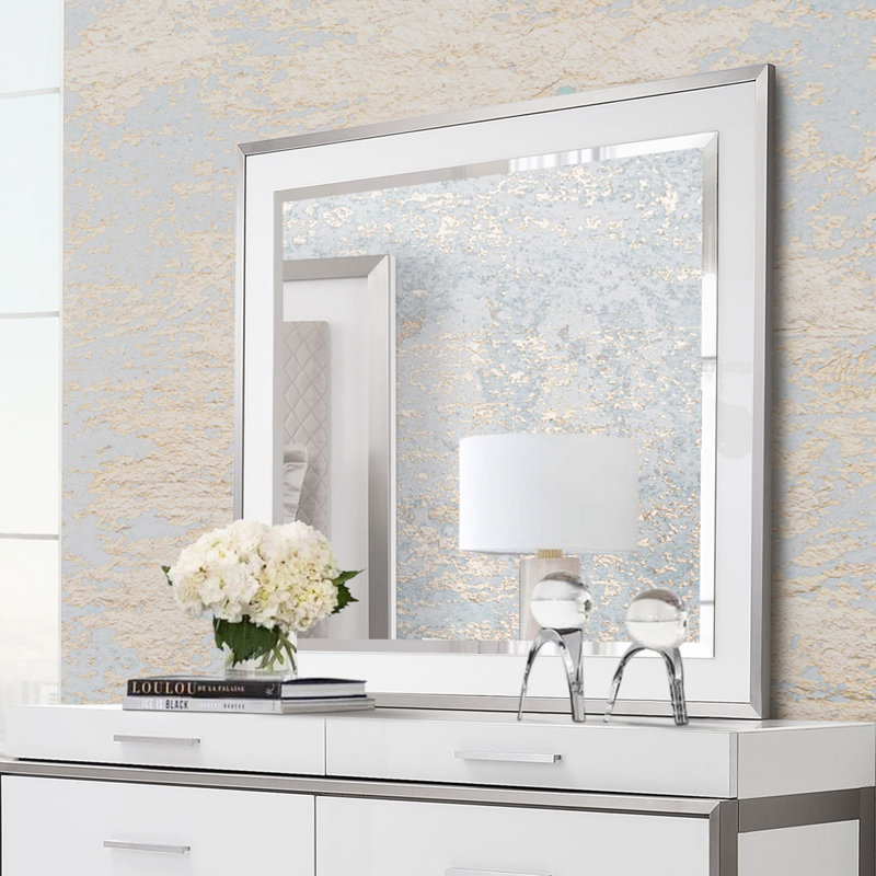 Marquee Rectangle Beveled Mirror