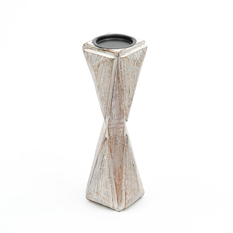 Porte-bougie décoratif 3D / support de bougie - 4,50 x 12 po