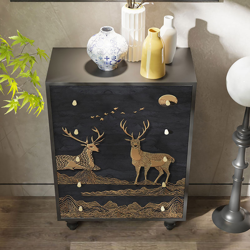 Armoire de décoration vintage French Light Luxury Home