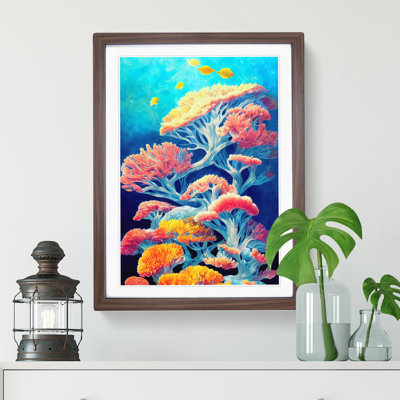XV1022-2642X Magnificent Coral Reef - Single Picture Frame Print